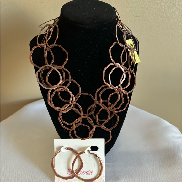 Premier Designs Jewelry - Premier Designs necklace and earring set